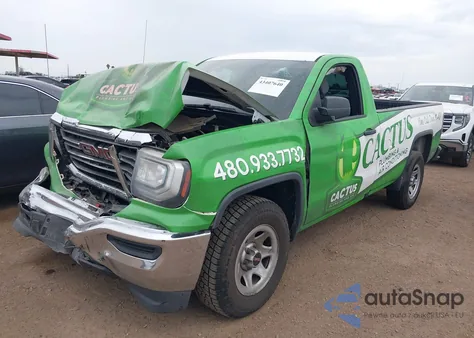 2016 GMC Sierra 1500 z USA, uszkodzony, nr VIN 1GTN1LEC6GZ901029